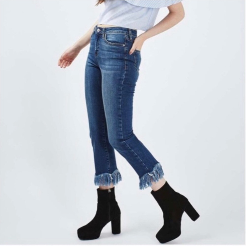 Top shop DREE Jean with Fringe